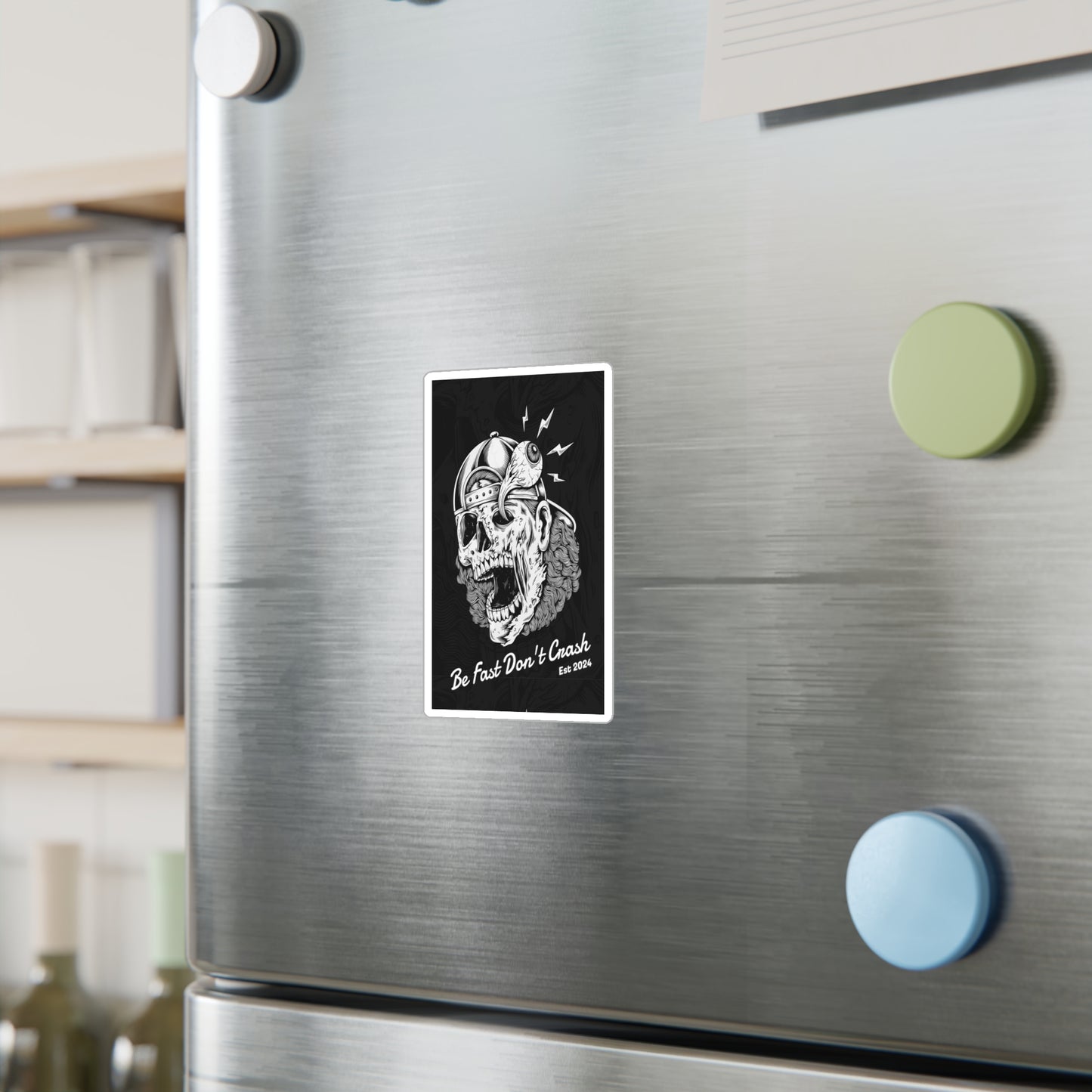 Skull Kiss-Cut Vinyl Decals