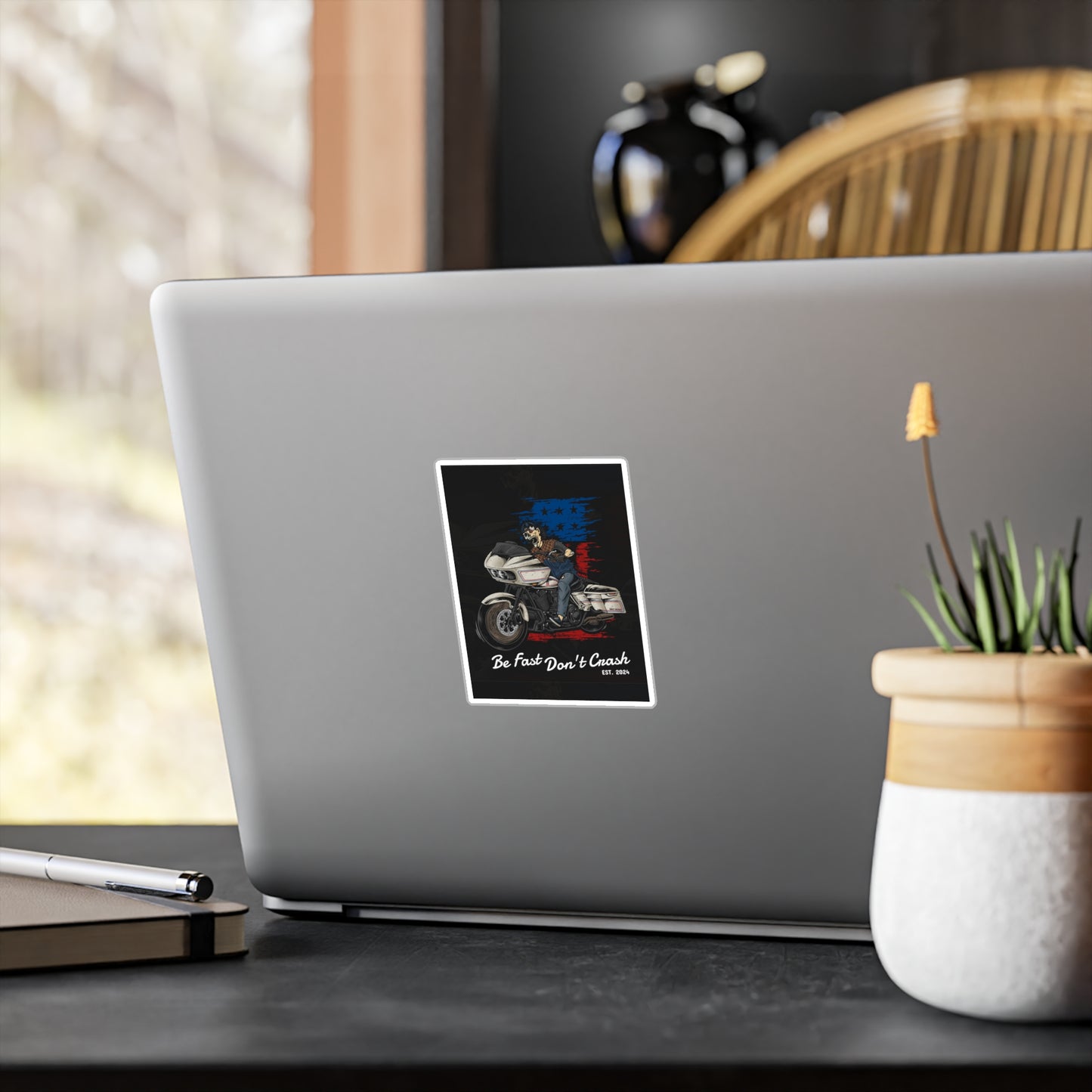 "Be Fast Don't Crash" Stickers