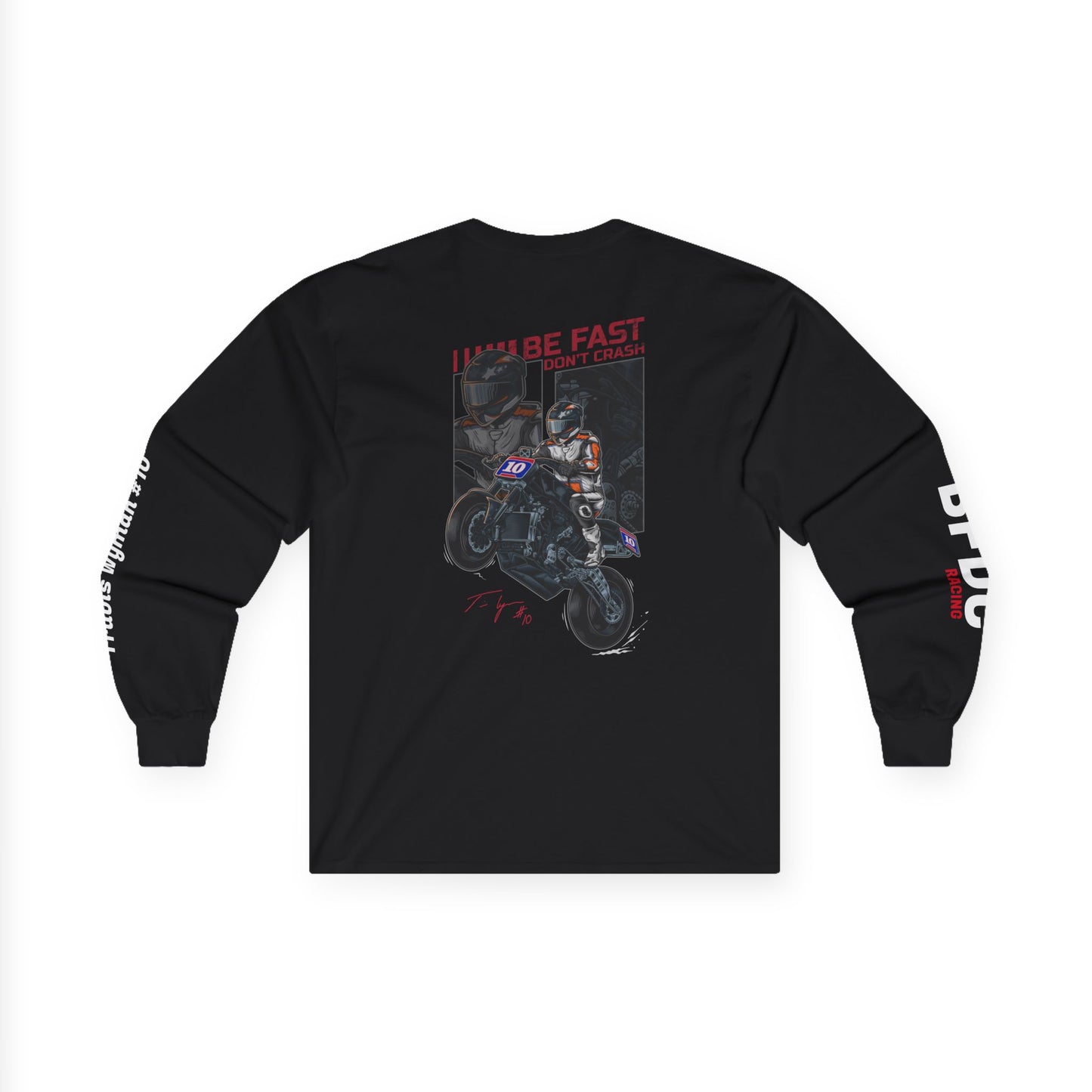 Travis Wyman #10 - BFDC Racing Long Sleeve Tee