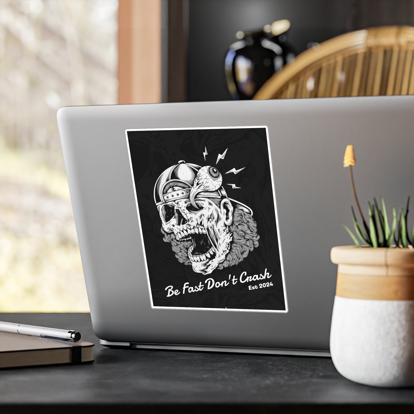 Skull Kiss-Cut Vinyl Decals