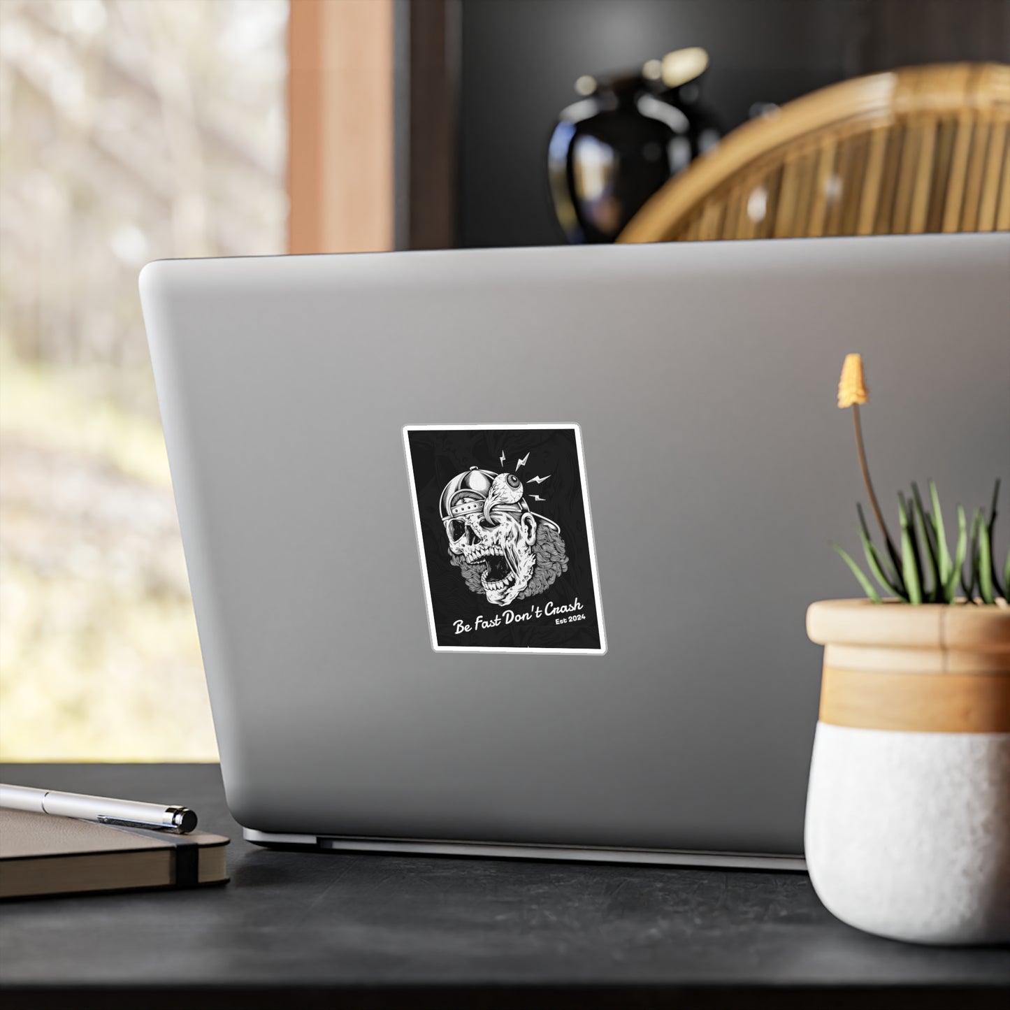 Skull Kiss-Cut Vinyl Decals