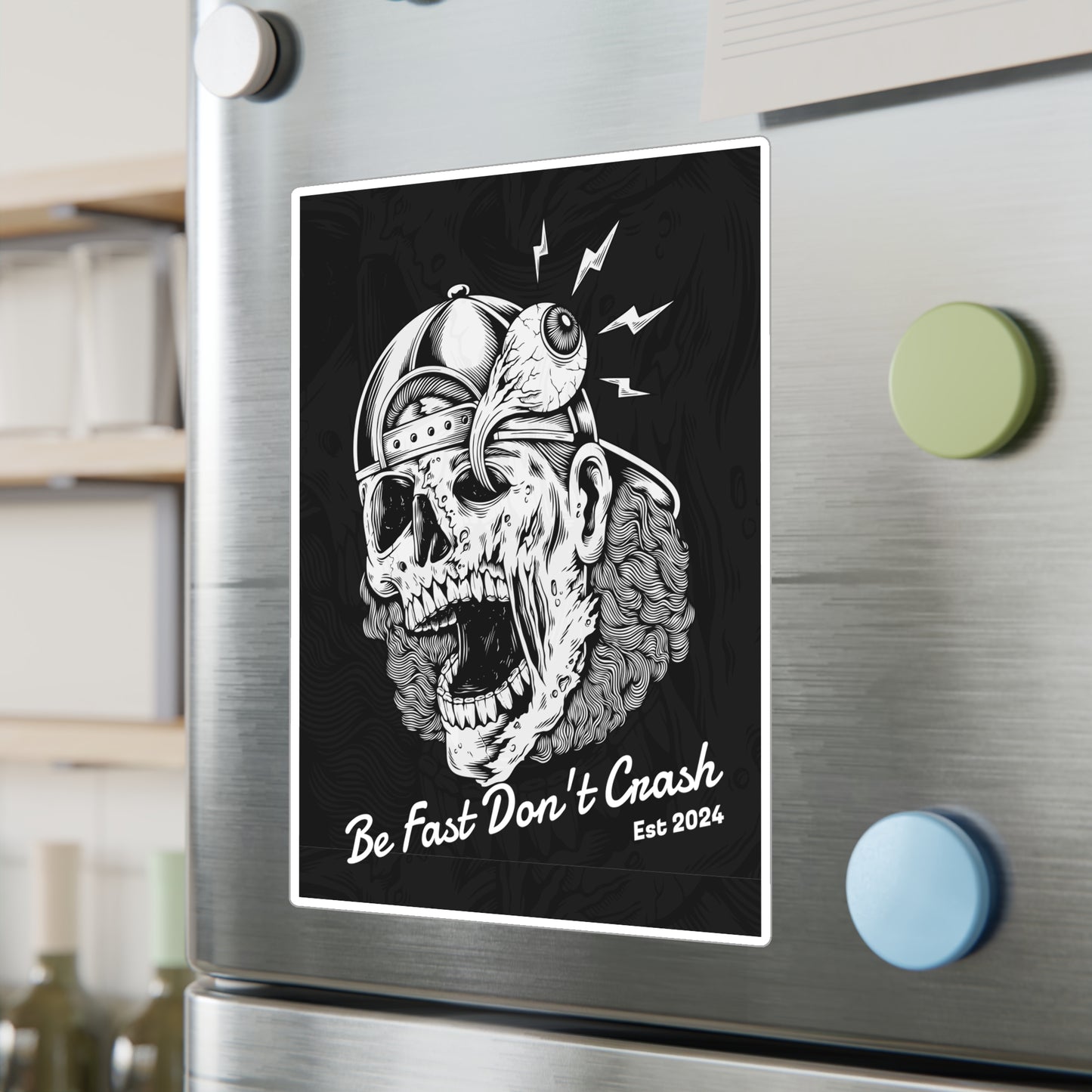 Skull Kiss-Cut Vinyl Decals
