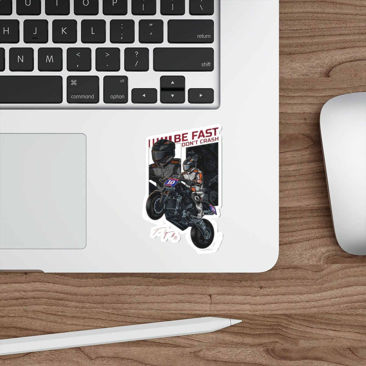 Die-Cut Stickers - Travis Wyman BFDC Racing Sticker