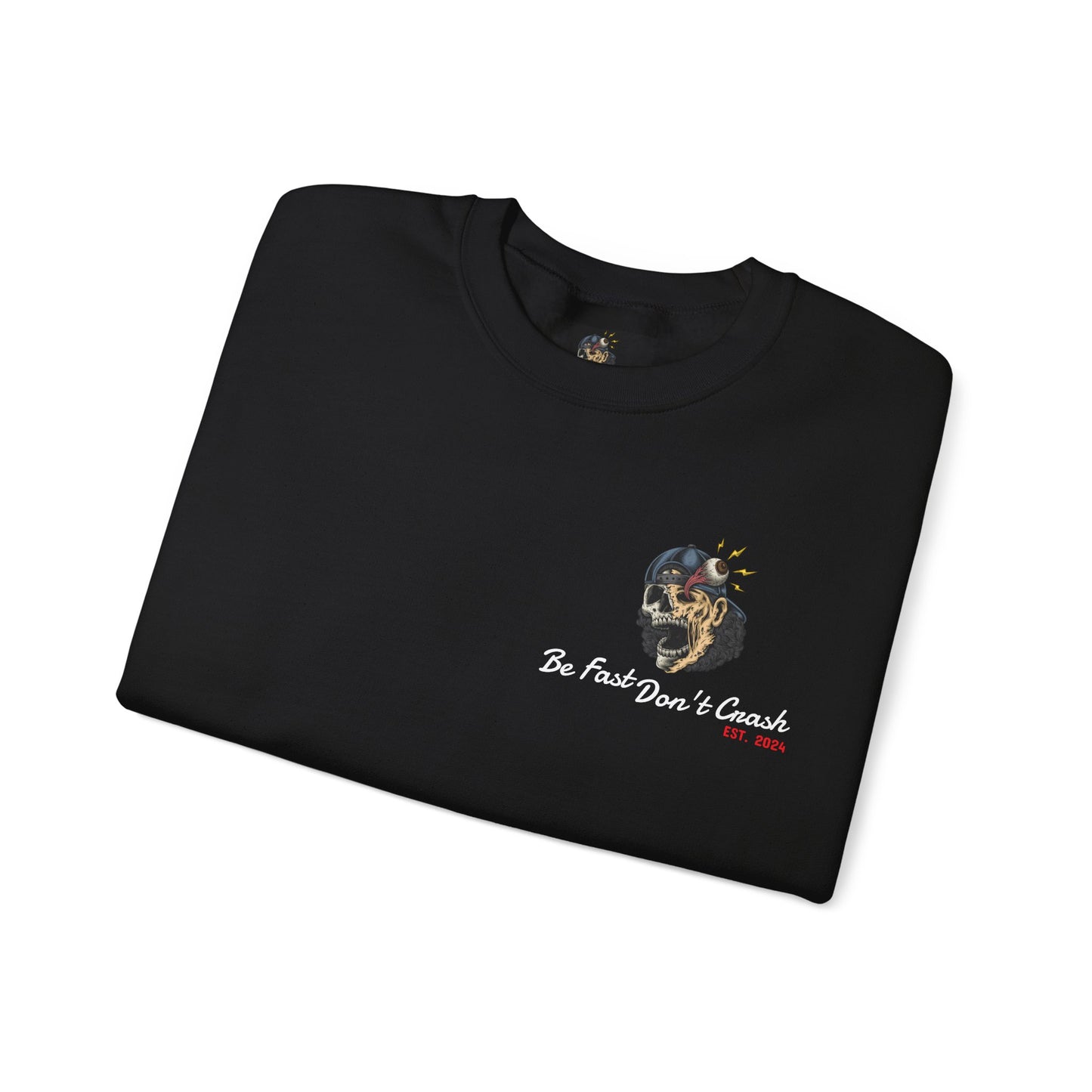BFDC Racing Crewneck Sweatshirt - Design BACK
