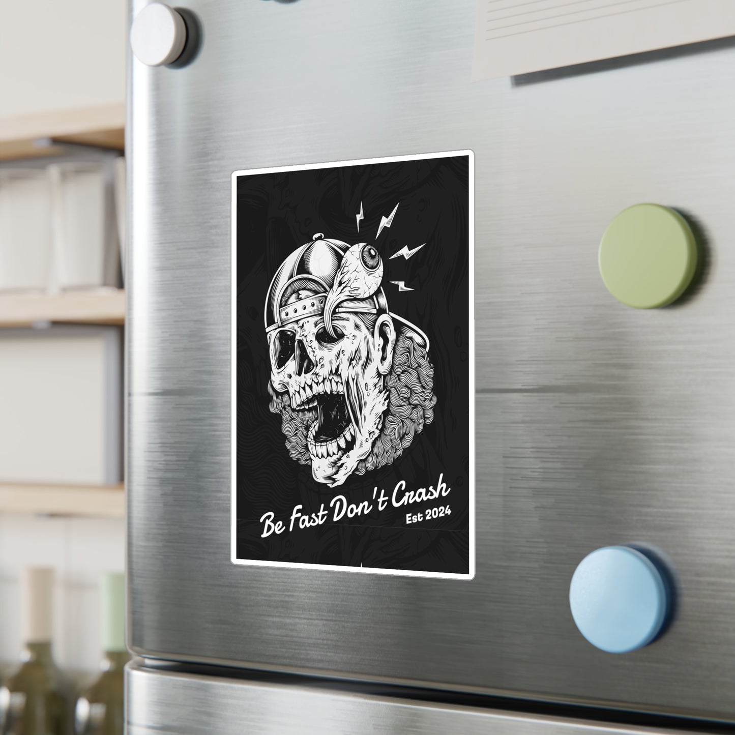 Skull Kiss-Cut Vinyl Decals