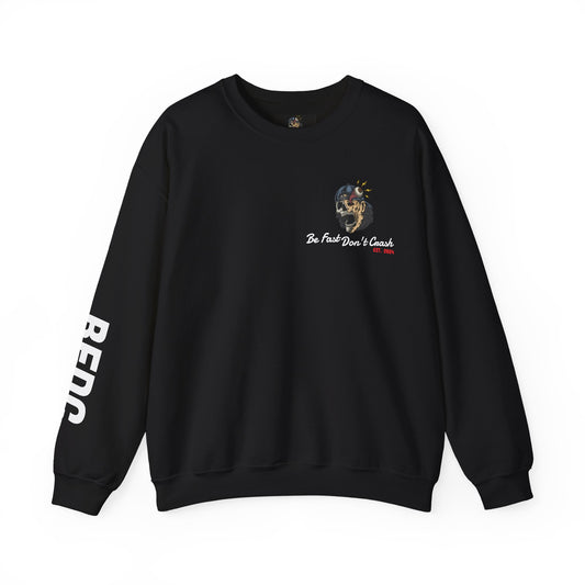 BFDC Racing Crewneck Sweatshirt - Design BACK