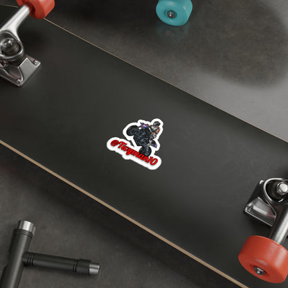 Travis Wyman #10 Die Cut Stickers
