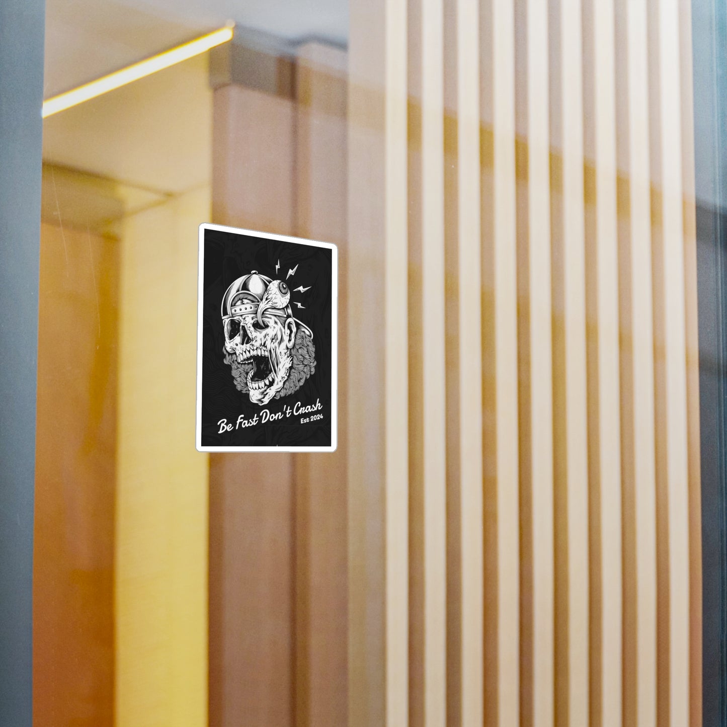 Skull Kiss-Cut Vinyl Decals