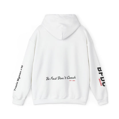 Travis Wyman #10 BFDC RACING SLEEVE Hoodie - Design FRONT