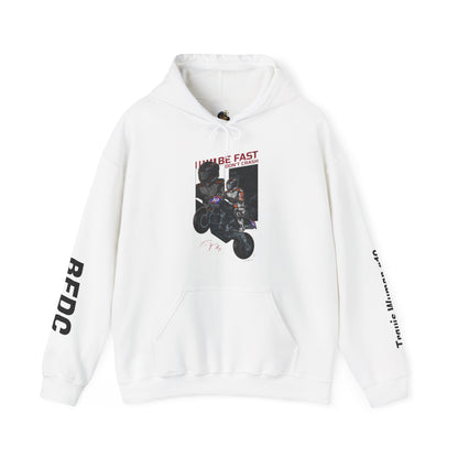 Travis Wyman #10 BFDC RACING SLEEVE Hoodie - Design FRONT